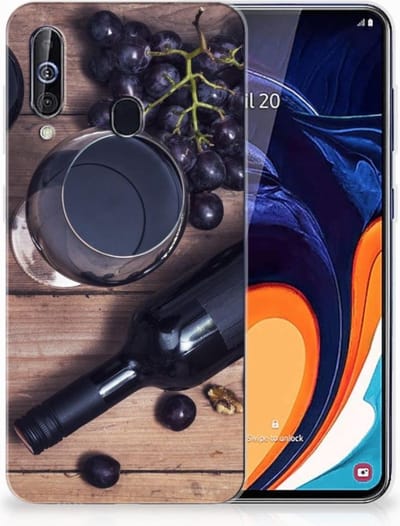 Samsung Galaxy A60 Siliconen Case Wijn