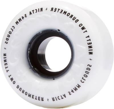 Skateboard Wielen - Skate Wielen Set - Ruig Terrein Skaten - Zachte Urethaan Formule - 54 mm 92A - Wit Blauw