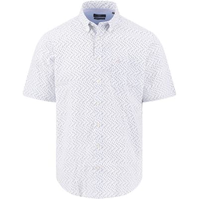Fynch-Hatton Overhemd Seasonal Fine Combi Pattern Button-Down Magnolia / male