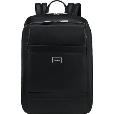 Samsonite Image Biz Leather Rugzak 14.1" Zwart