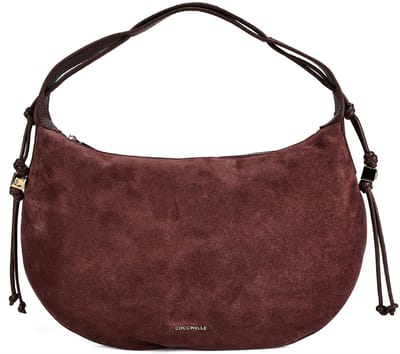COCCINELLE Leren schoudertas Thess Suede Bim Shoulder Bag Berry / Berry donkerpaars