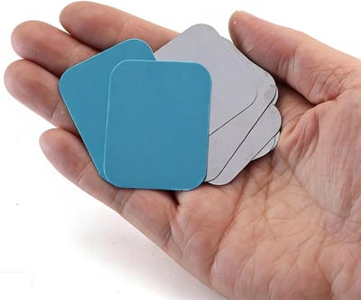 Gegalvaniseerde Platen - Metalen Blanks - Hobby Handwerk - Corrosiebestendig Materiaal - 100 Stuks - Zilverkleurig