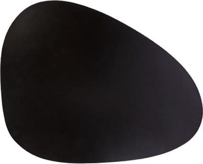 Cosy & Trendy Placemat Lederlook Zwart 30.5x39cm Ei-vo