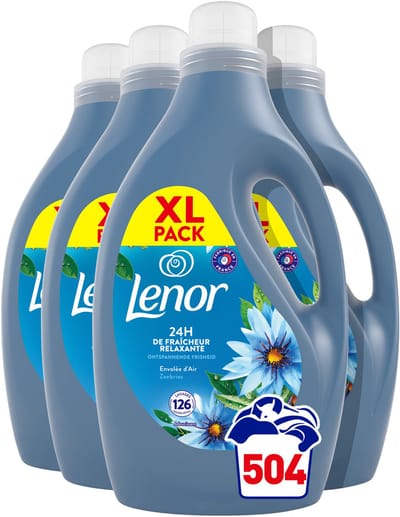 Lenor Wasverzachter Zeebries - 4 x 126 Wasbeurten