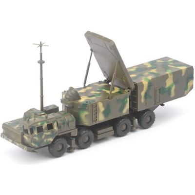 Véhicule Lance-Missiles Sol-Air S300 Modèle 4D Jouet à Assembler Soi-même Simulation Militaire Cadeau pour Garçons A36 gray