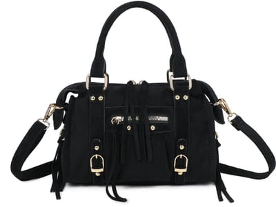 Gallantry® Dames Handtas – Schoudertas Dames – Crossbody Tas – Compacte Dames Tas met Rits – Trendy Handtas - Zwart