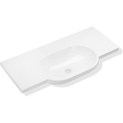 HEWI Universal washbasin 85 x 41.5 cm without tap hole 950.11.220