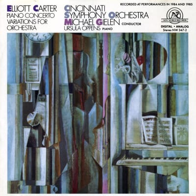 Cincinnati Symphony Orchestra, Michael Gielen, Ursula Oppens - Carter: Piano Concerto | Variations For Orchestra (CD)