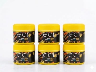 EC1 - Haarwax Mannen - Extreme Strong Hold Styling Wax - 6x150ml