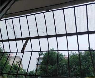 Acryl Kunststof Plaat - Polycarbonaat Glas - Kas Bouwen - Slagvast Weerbestendig - 1x6m - Helder