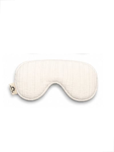 Slaapmasker - Duurzaam cadeau - Nacht oogmasker - Zero waste - Wit - Slaap masker mannen & vrouwen - Nachtrust
