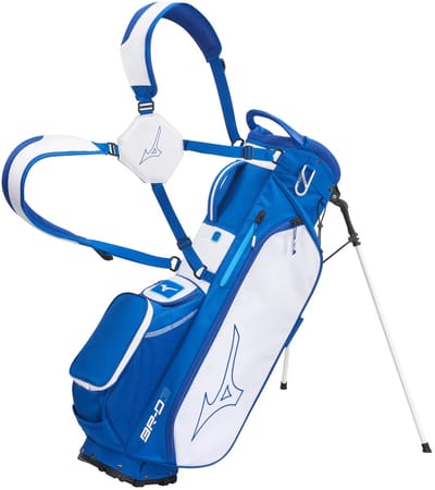 Mizuno BR D3 - Waterwerende Golftas - Standbag - BLAUW