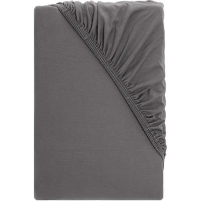 LIVARNO Boxspring jersey hoeslaken 90-100 x 200 cm (Grijs)