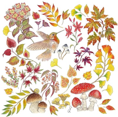 Lunch servetten Autumn Love - PPD - 33x33 cm