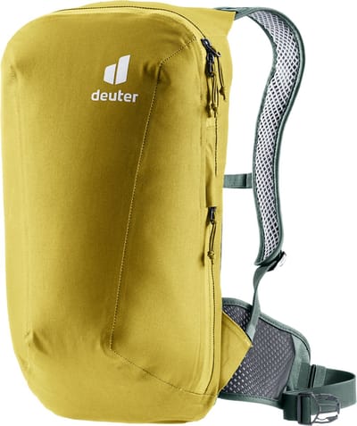 deuter Fietsrugzak Rugzak Plamort 12 Turmeric - Ivy Mosterdgeel