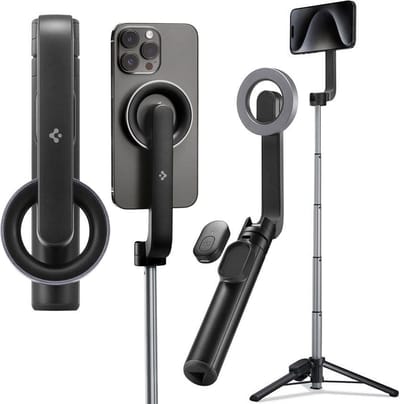 Spigen MagSafe Tripod Selfie Stick - black