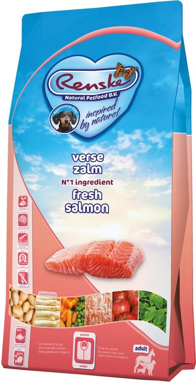 Renske Super Premium Adult Hondenvoer | Graanvrij Zalm