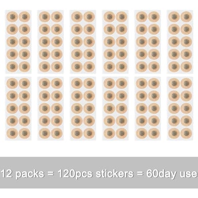 1/10/120 Pièces Bandes Nasales Magnétiques Anti Ronflement Aide à la Respiration Extenseur Nasal Kit d'Autocollants Pour un Meilleur Sommeil