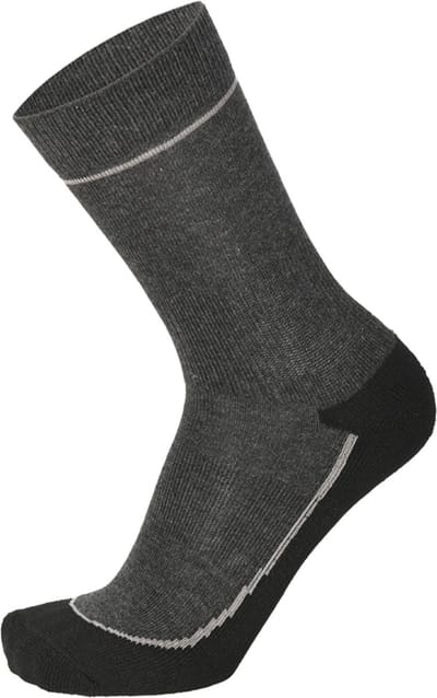 Mico - Medium weight short outdoor socks in primaloft - grijs - S