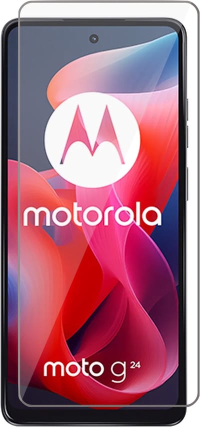 Screenprotector geschikt voor Motorola Moto G24 - Glas Screen Protector