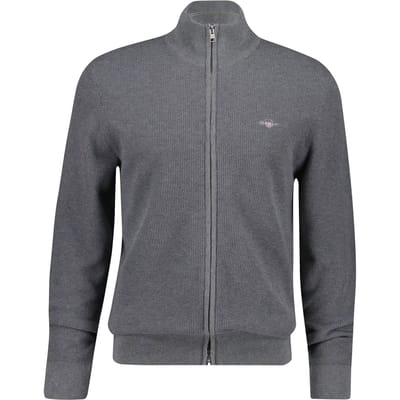Geknoopte cardigan in geprofileerd breisel Gant
