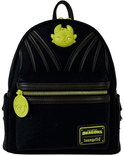 Loungefly Hoe Tem Je Een Draak Rugzak 26 Cm Zwart