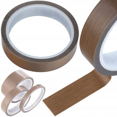 Rosfix Teflon Tape Isolatietape - PTFE op Glasvezel, 0,18 mm - 35 mm X 10 m, -70°C–+300°C