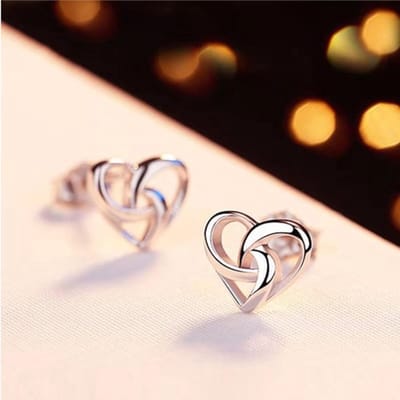 Gading® Dames Oorknopjes - 8mm - Zilver