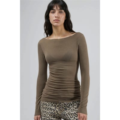 Bootscollier Lange Mouw Lichtgewicht Blouse