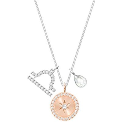 Swarovski Zodiac Weegschaal Ketting Damesketting Wit 5349218 Box (Random Color) white