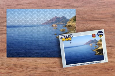Puzzel Ruige kust in het Europese Corsica - Legpuzzel - Puzzel 1000 stukjes volwassenen