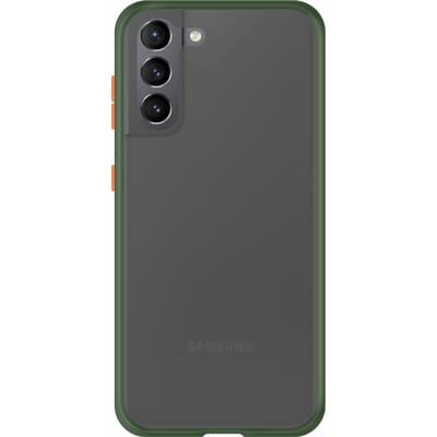 Samsung Galaxy S21 Back Cover - Groen/Transparant