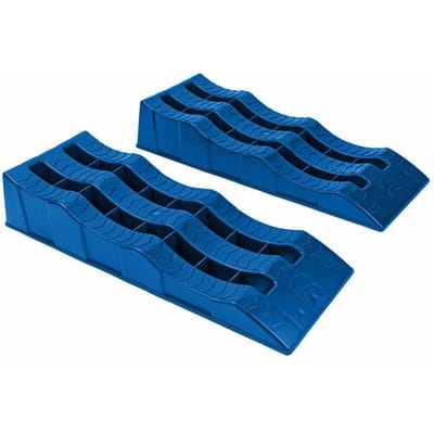 HBM 3000 Kg. Oprijbokken Set Voor Auto 610 x 210 x 120 mm.