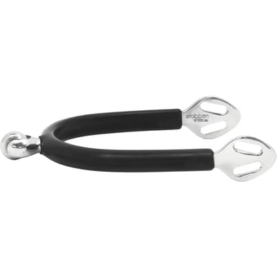 Stubben SEQ Sporen Soft Touch Verticaal 20 mm Zilver/Zwart - 20 MM
