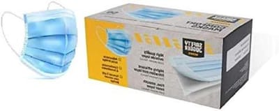 3 Laags Mondkapje - Beschermend Masker - Hygiënisch Werken - Prima Pasvorm - 50 stuks - Lichtblauw
