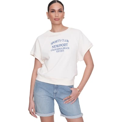 Geisha sweater short sleeves sport club 62046-41 10 off-white/jeans