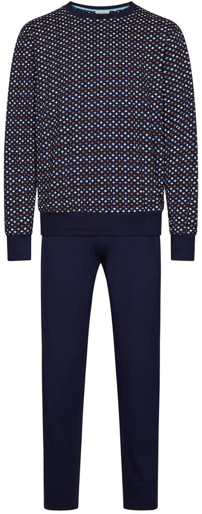 Pastunette - Pyjama - Cabana - Katoen - Blauw - Maat XXL