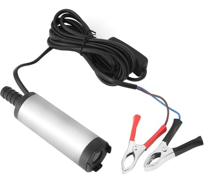 Store_7 - Draagbare Dieselpomp - 12V Elektrische Dompelpomp - Ideaal voor Brandstofoverdracht - Compact en lichtgewicht - Geschikt voor Water en Ol...