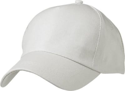 Myrtle Beach Volwassenen Unisex 5-paneel Licht gelamineerde Promo Cap (Lichtgrijs)