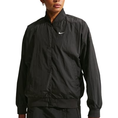 Nike Sportswear Jassen Dames - Zwart - Maat 40 - Katoen Jersey