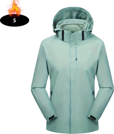 Nivard Windjas Dames - Parka - Lente & Herfst - Jas - Volwassen - Windjack - Windbreaker - Outdoor - Lichtgroen - S