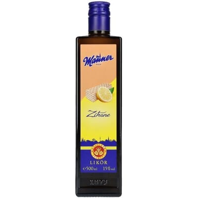 F. FISCHER 1875 Manner Zitrone Likör 15% Vol. 0,5l