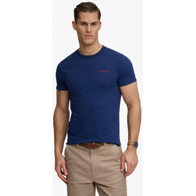 Superdry - Essential Company Logo Geborduurd T-shirt - Heren - T-shirts