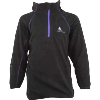 Microfleece sweatshirt met halve rits voor meisjes Peak Mountain Fafine
