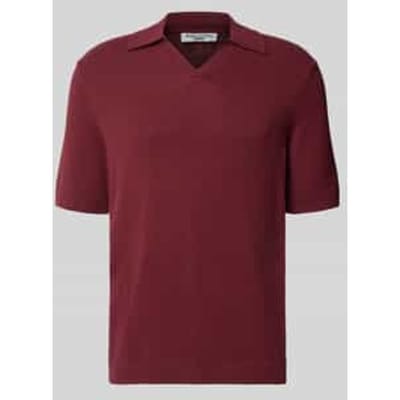 regular fit poloshirt van katoenmix