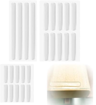 Transparante siliconen voetjes - 48 zelfklevende elastische pads voor meubels
