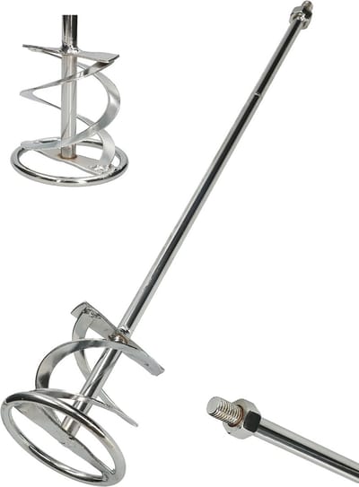 Mortelmixer Spiraalmixer 100 mm M14 Schroefdraad voor Cement en Pleisterwerk - Gips Roermand Wentelmixer