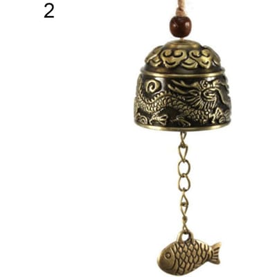 Bamboe Windgong Kokosnoot Hanger Handwerk Fair Trade Windgong Buiten door Gifts Long Tuin Hangende Decoratie black