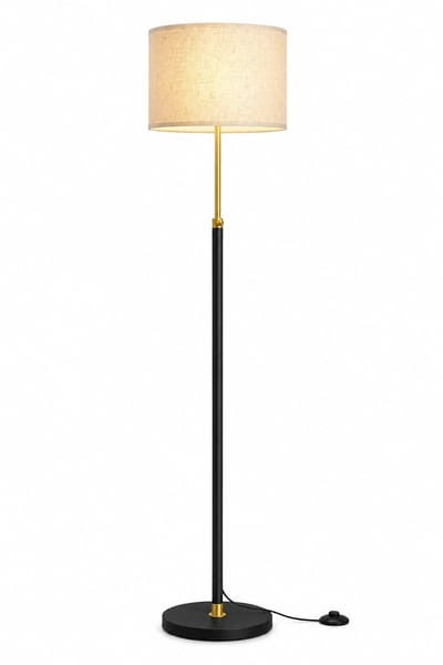 House of Balance Vloerlamp - Staande Lamp Dimbaar - In Hoogte Verstelbaar - Staande Lampen Woonkamer - Leeslamp 140 - 170 cm
