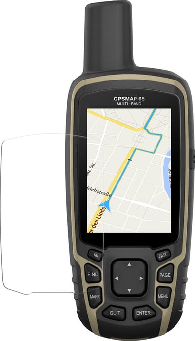 kwmobile GPS monitor beschermfolie compatibel met Garmin GPSMAP 62 / 62sc / 64 / 64st/ 65 / 65sr schermbeschermer - 2x screenprotector navigatie transparant - Plexiglas